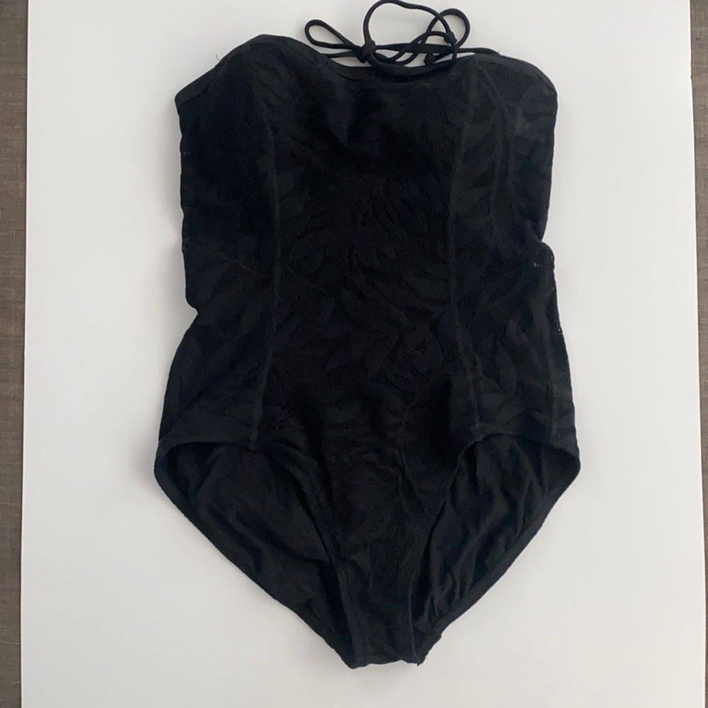 Black One Piece Swimsuit
